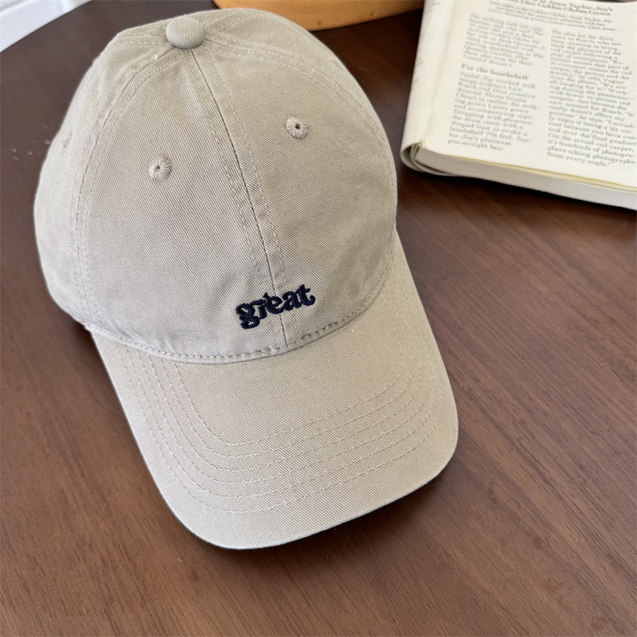 Men's Casual Cotton Adjustable Baseball Cap Bowlift