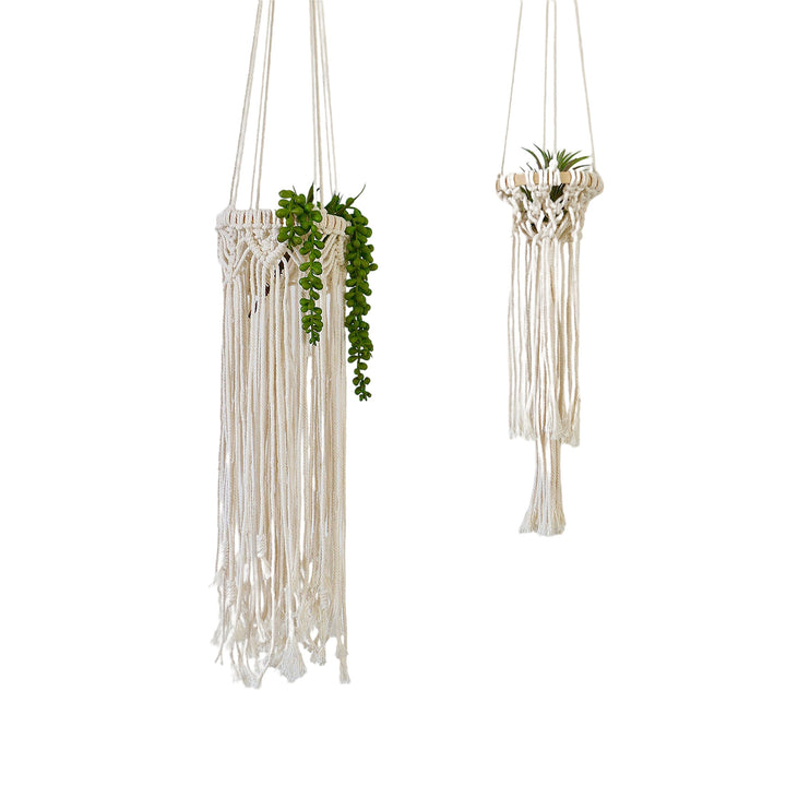 Exquisite Macrame Hanging Planter Bowlift