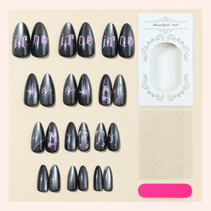 Creative nail art set with mystical designs Bowlift
