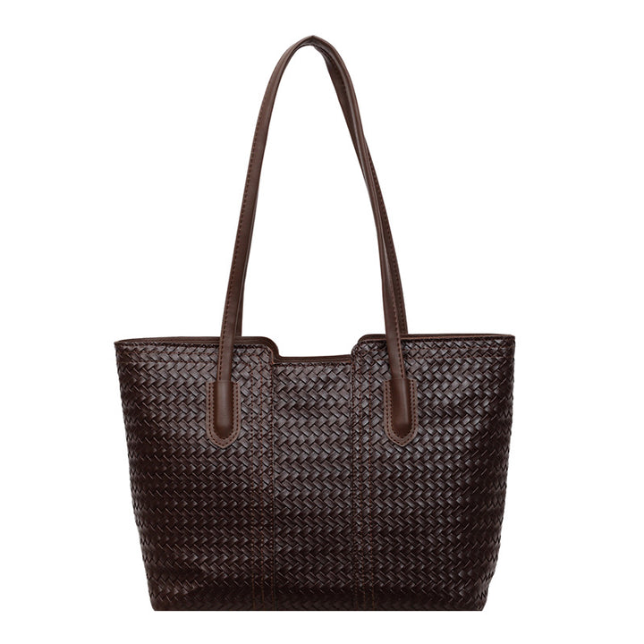 WoWoven Leather Tote Bag Bowlift