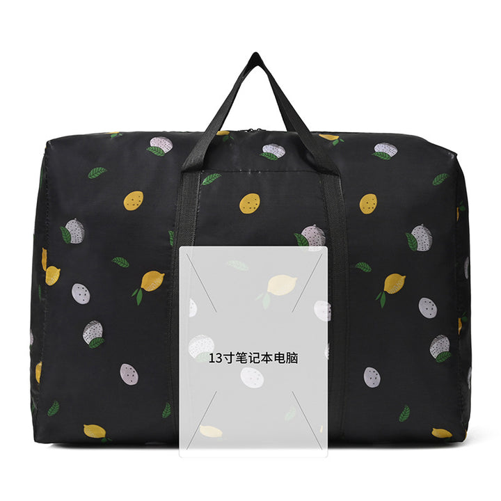 Lightweight Patterned Travel Duffle Bag Bowlift