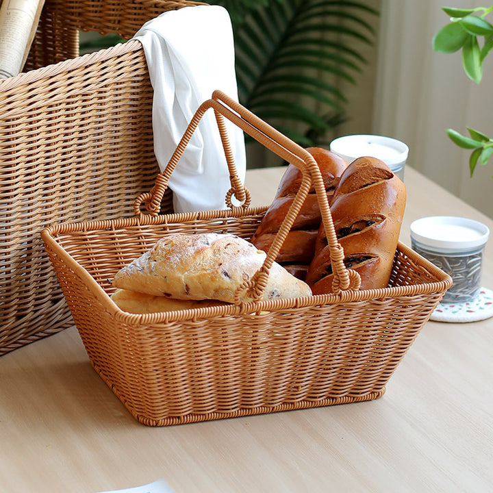 Unisex Rectangular Shopping and Storage Basket Bowlift