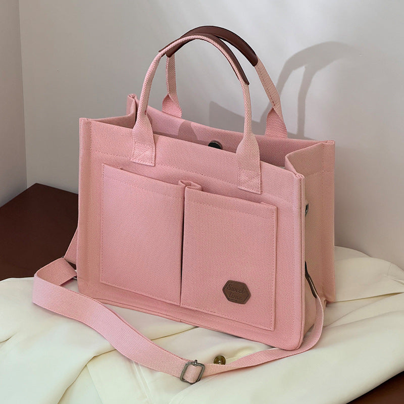 Multi-Functional Canvas Tote Bag Bowlift