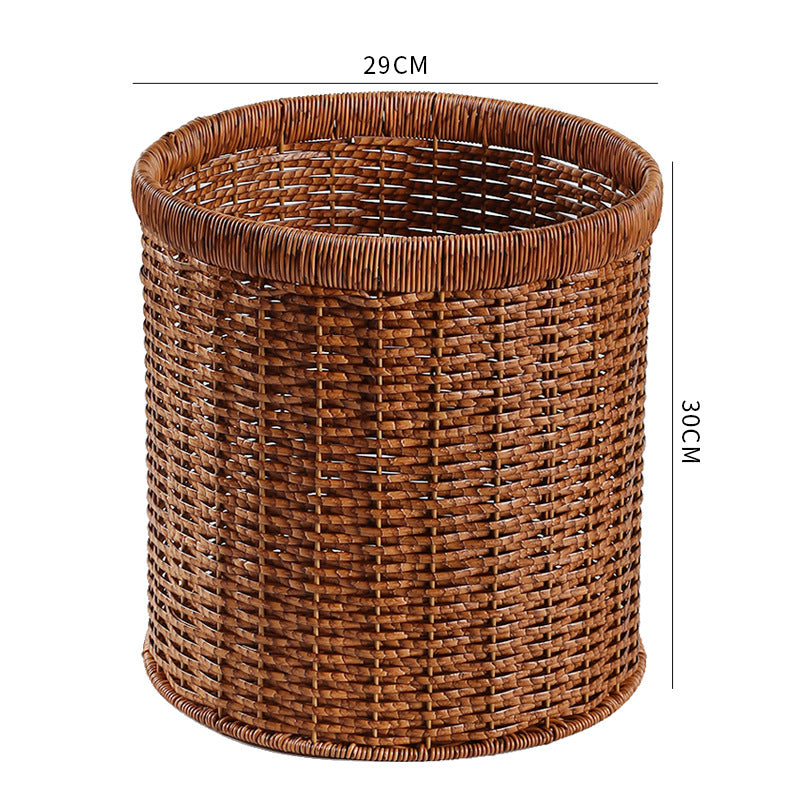 Unisex Handwoven Storage Container Made of Natural Material Bowlift