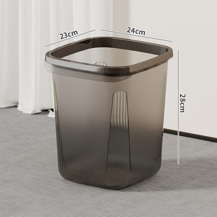 Women's elegant and practical waste bin with ergonomic handle Bowlift