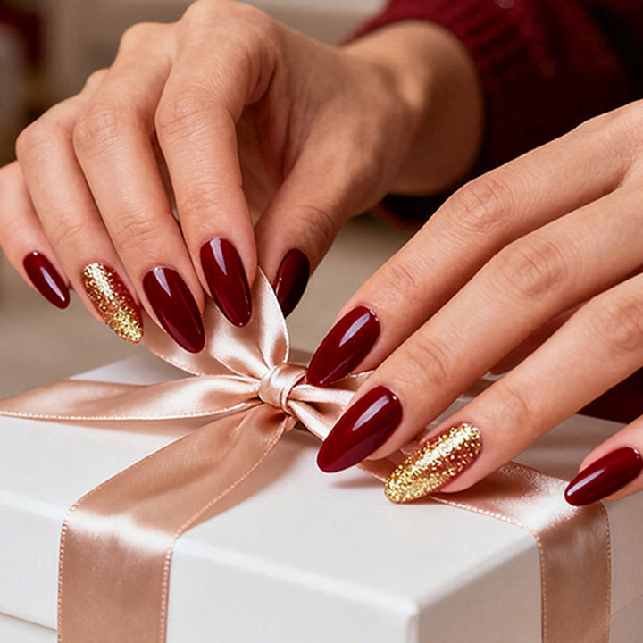Glamorous Stiletto Press-On Nail Set Bowlift