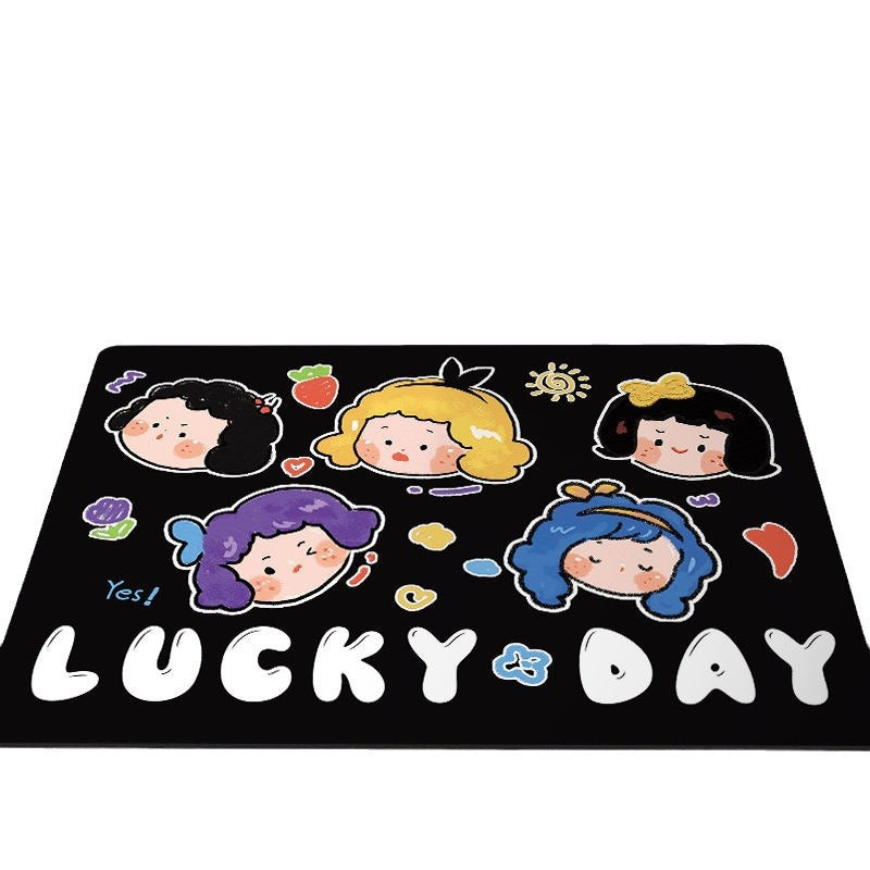 Cartoon-Inspired Bathroom Mat Bowlift