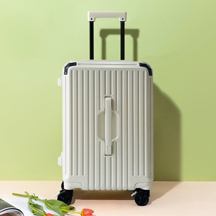 Unisex Modern Hard Shell Rolling Suitcase Bowlift