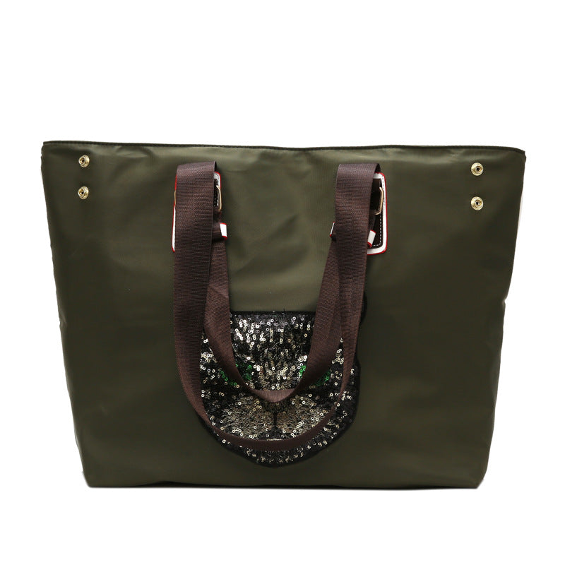 Stylish Sequin Decorated Tote Bag