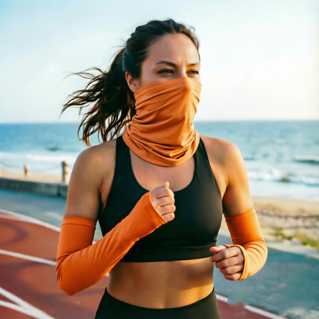 Women's functional sports neck scarf Bowlift