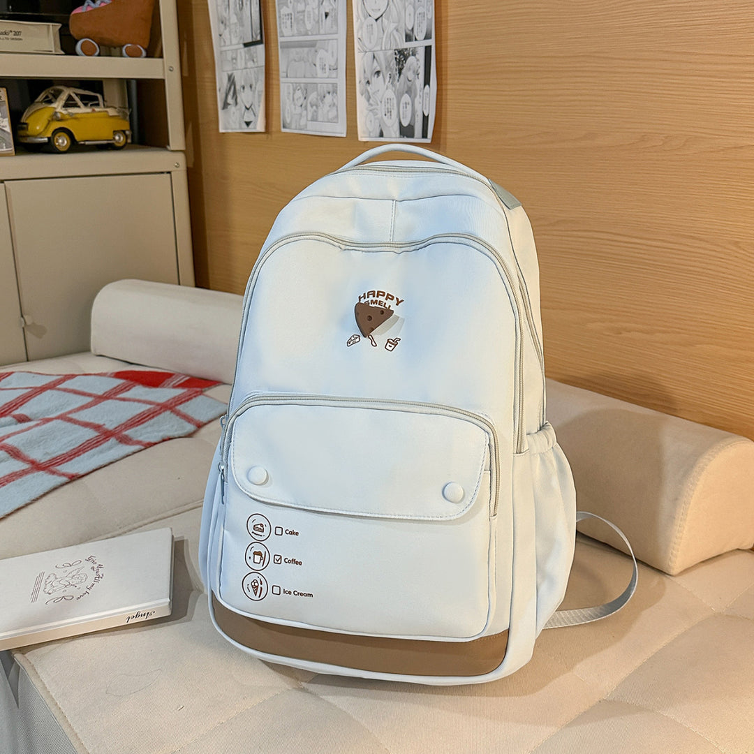 Fashionable Multi-Pocket Backpack