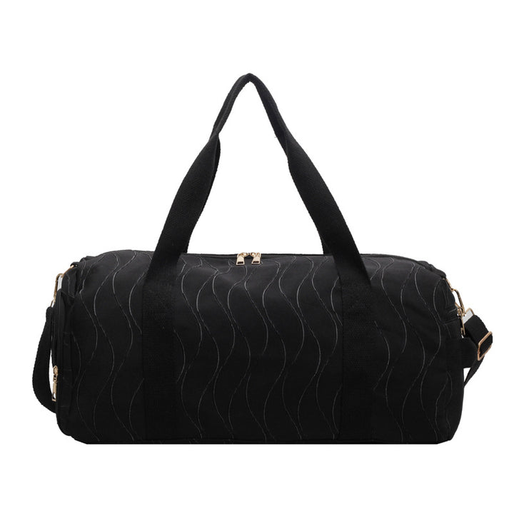 Sporty travel bag with stylish wave pattern Bowlift