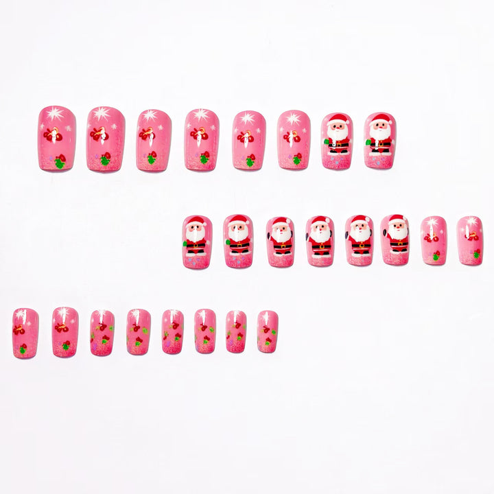 Festive Artificial Nails Bowlift