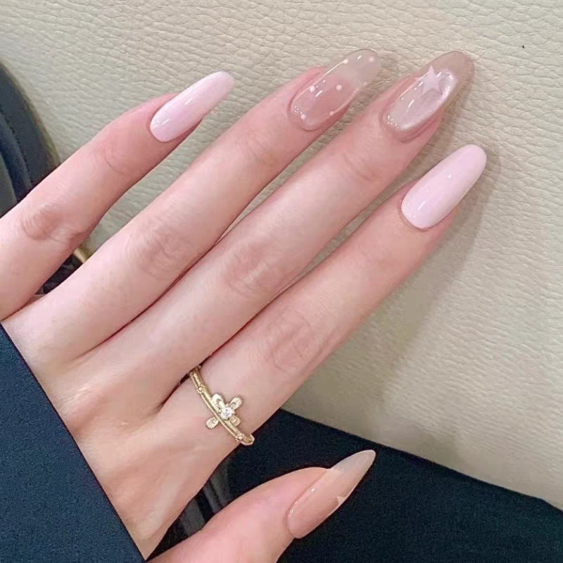 Ombre Nail Art Press-On Nails Set Bowlift