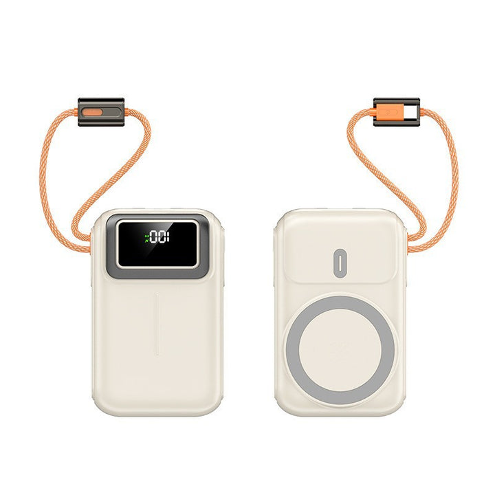 Portable power bank with digital display Bowlift
