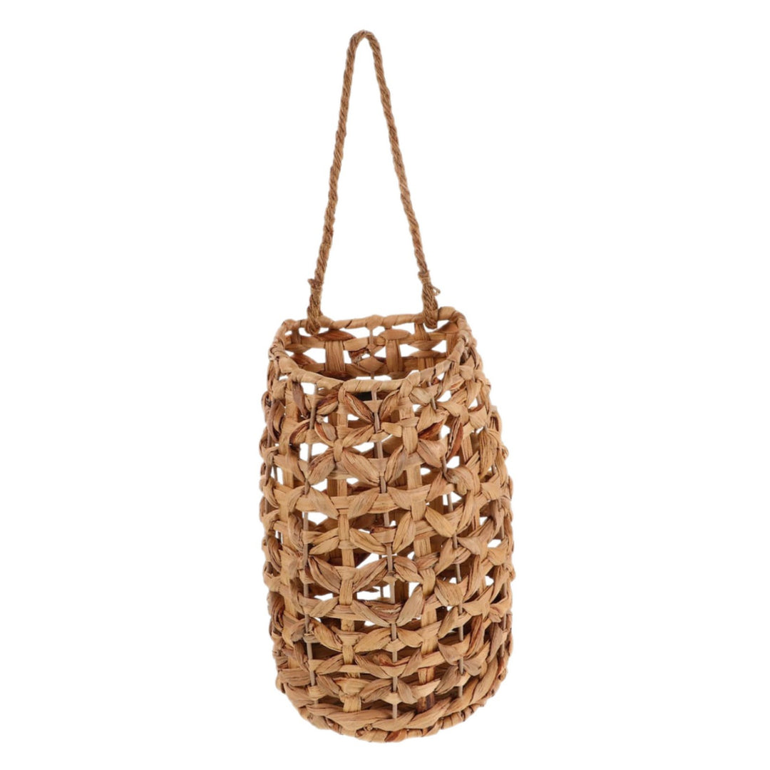 Handwoven basket with suspension device Bowlift