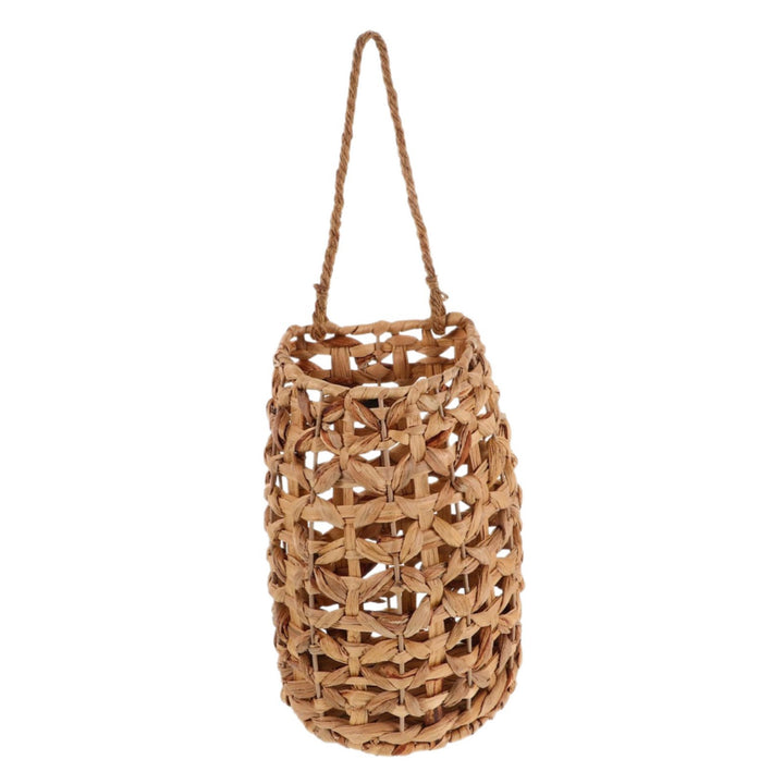 Handwoven basket with suspension device Bowlift