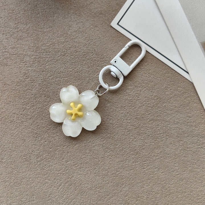 Key ring with flower motif Bowlift