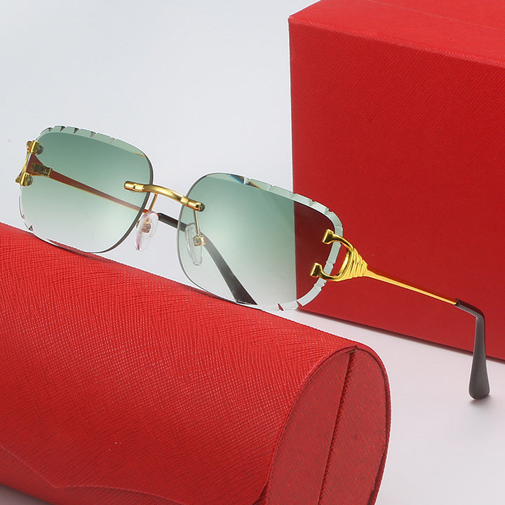 Ladies Designer Sunglasses with uniquely shaped frame and UV protection Bowlift