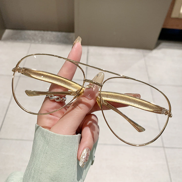 Women exclusive designer glasses with elegant details and high-quality metal frame Bowlift