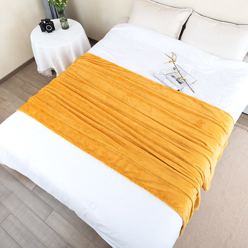 Ladies Cozy Microfiber Blanket with Diamond Shape Design Bowlift