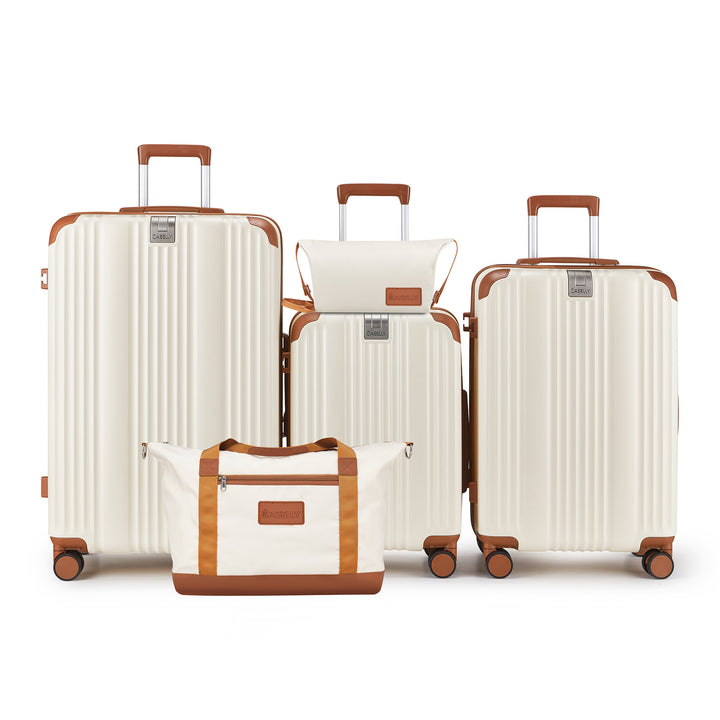 Unisex Premium Multi-Piece Luggage Set Bowlift