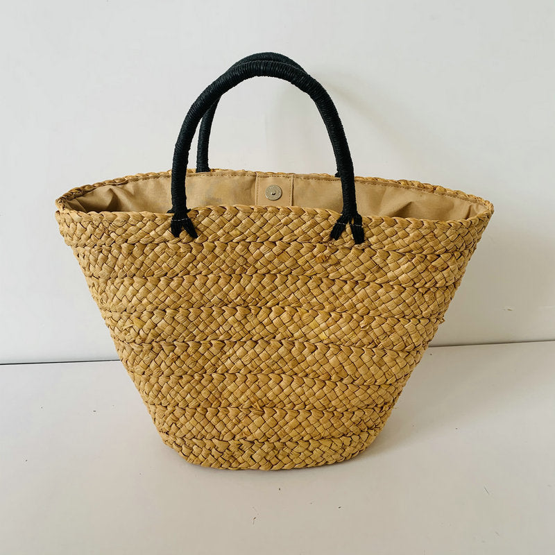 Handmade straw market bag Bowlift