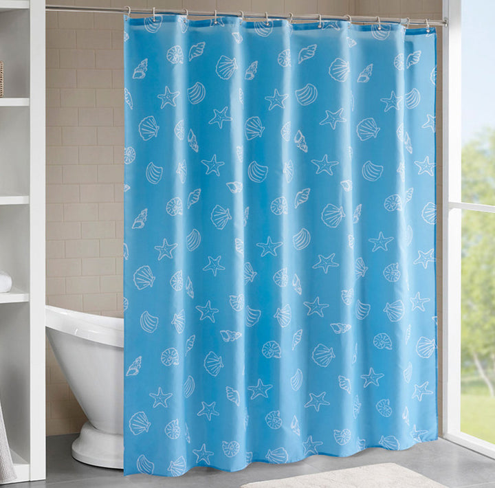Decorative Shower Curtain Bowlift