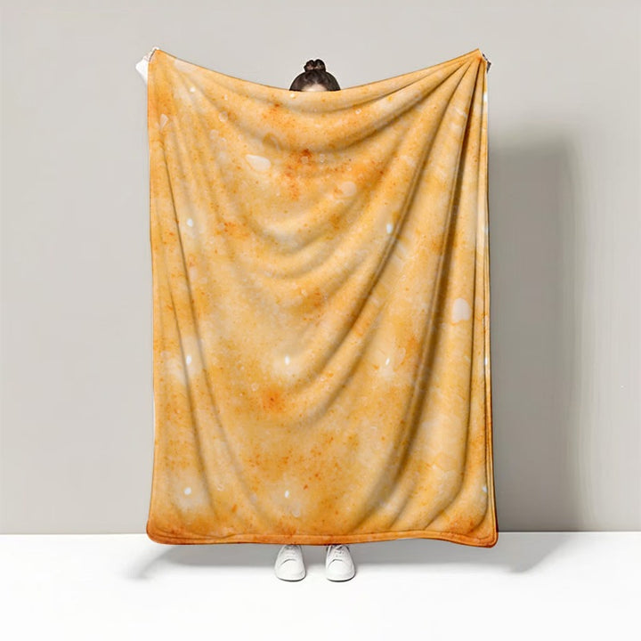 Fun Tortilla-Designed Fleece Blanket