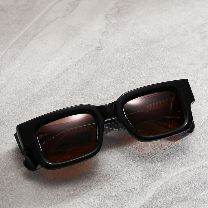 Ladies fashionable sunglasses in stylish block frame design Bowlift