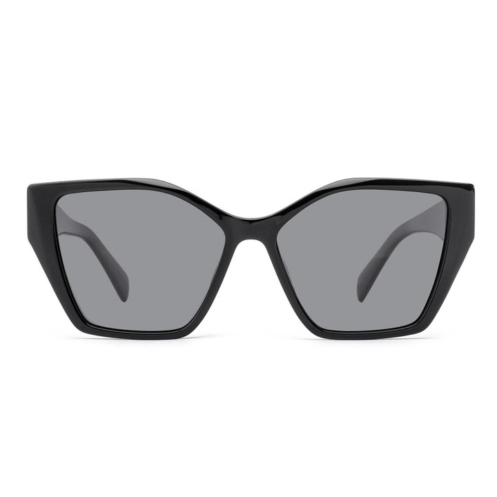 Women's sunglasses in a modern, asymmetric design with polarized lenses Bowlift