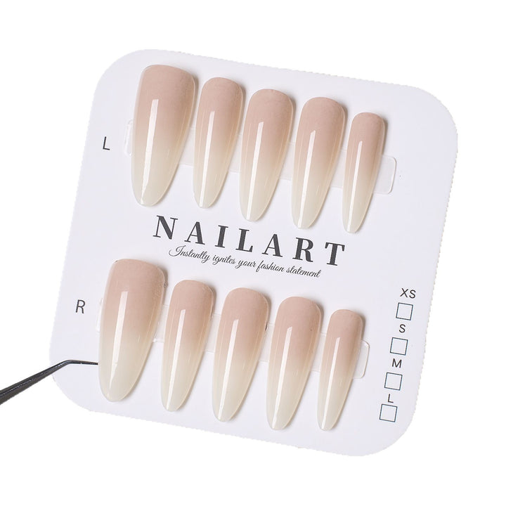 Elegant Stiletto Shape Press-On Nail Set Bowlift
