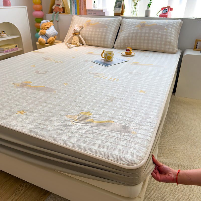 Playful Rainbow Mattress Protector