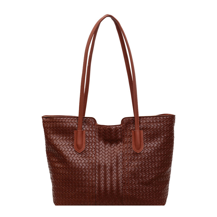 WoWoven Leather Tote Bag Bowlift