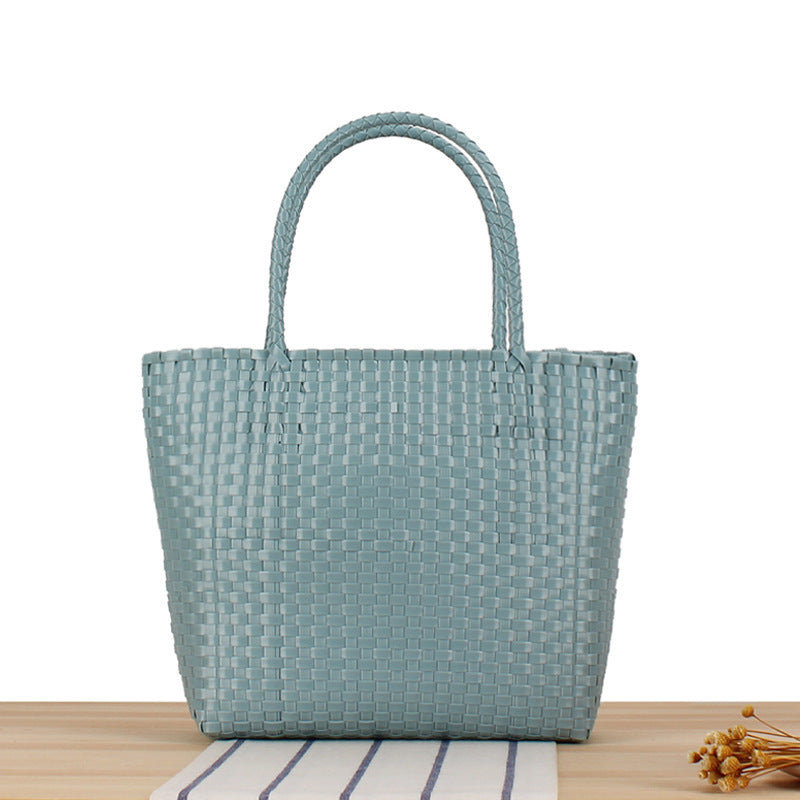 Fashionable beach bag with durable weave Bowlift