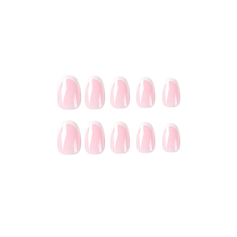 Elegant Nail Art with French Tips Bowlift