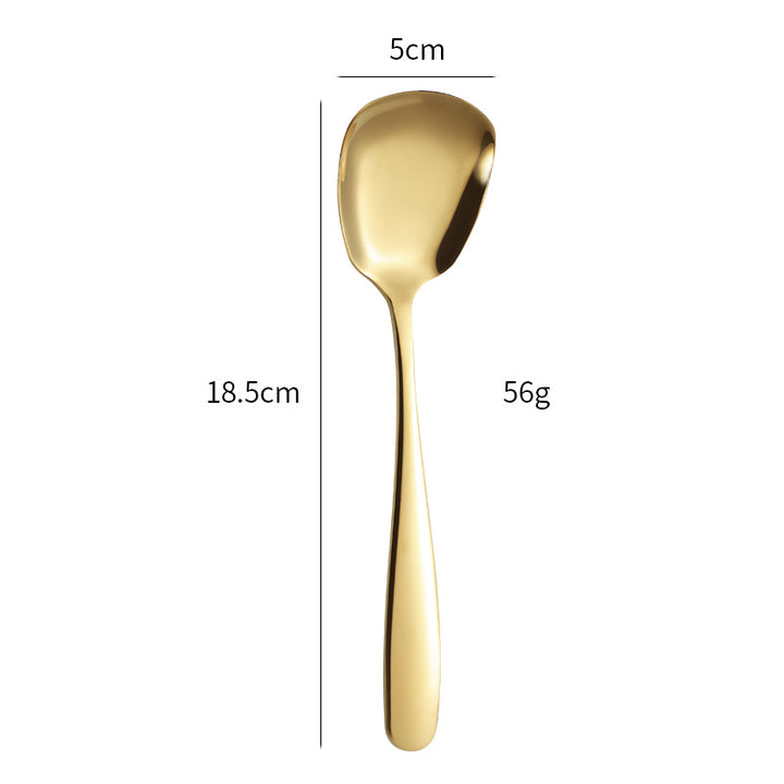 Elegant dessert spoon with ergonomic design Bowlift