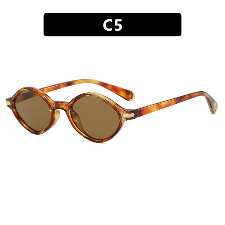 Women's fashionable sunglasses with unique design and high-quality metal frame Bowlift