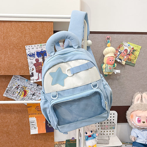 Fun Graphic Star-Themed Backpack