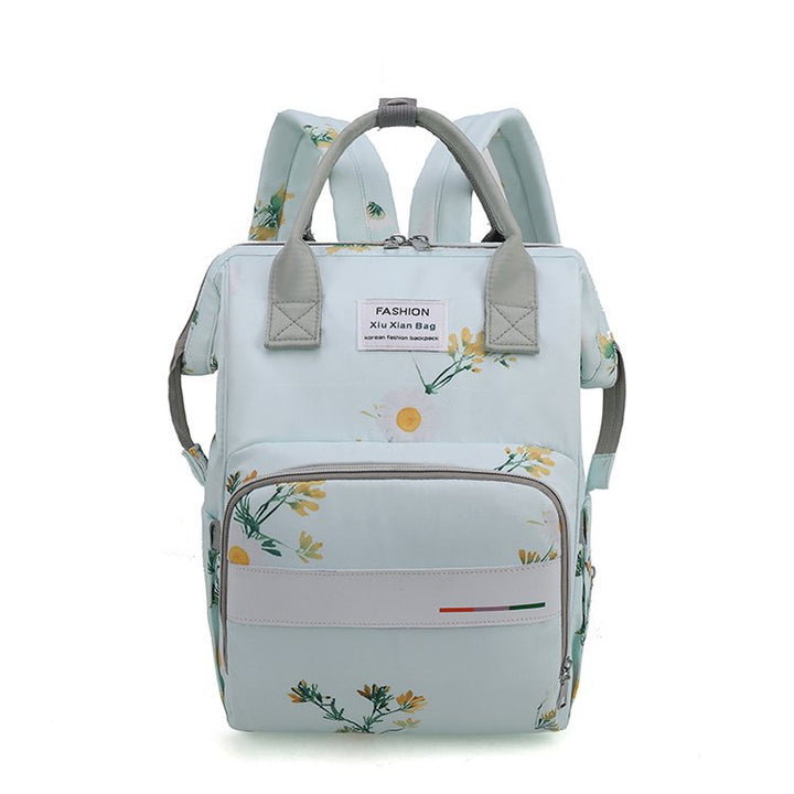 Fashionable Cactus Print Backpack Bowlift