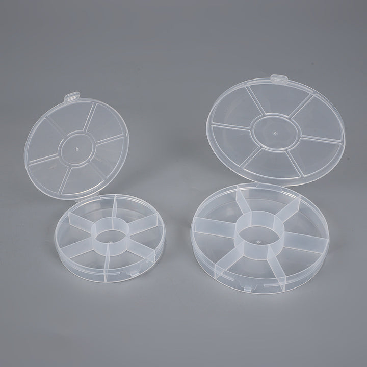 Flower-Shaped Multi-Section Storage Organizer Bowlift