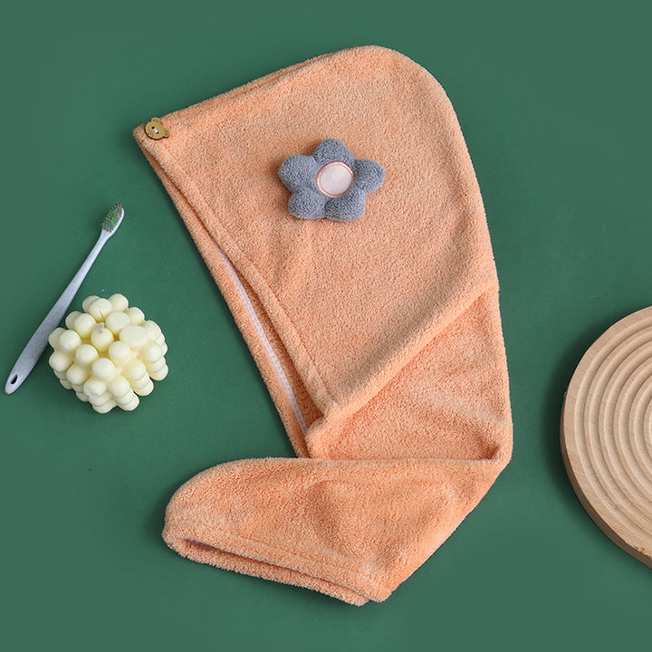 Women's Hair Turban with Practical Button Bowlift