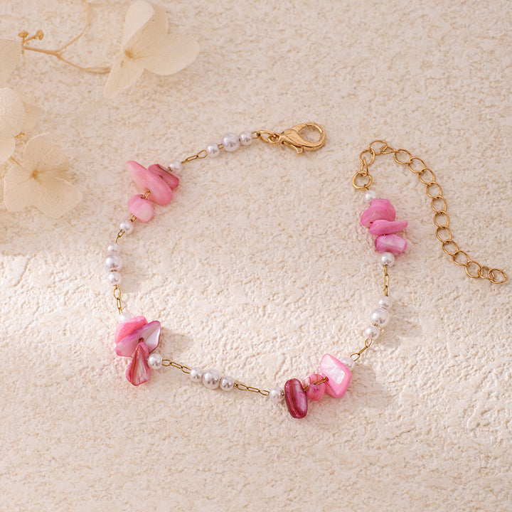Chic Pearl and Gemstone Bracelet Bowlift