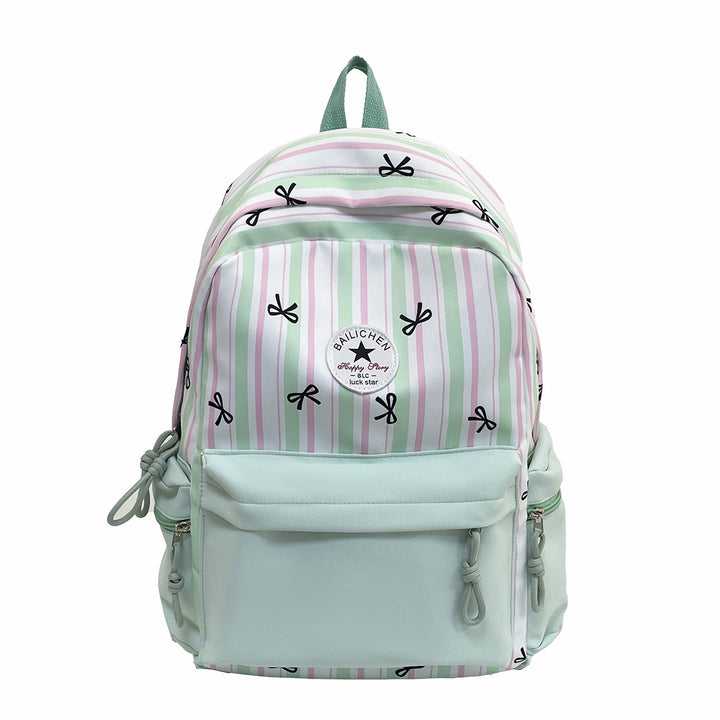 Modern Striped Backpack