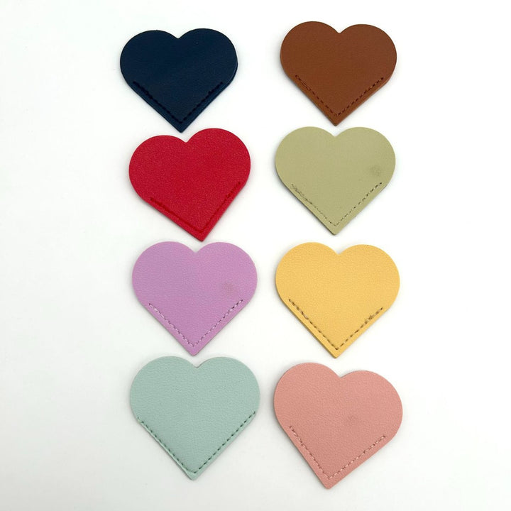 Heart-Shaped Leather Accessory Bowlift