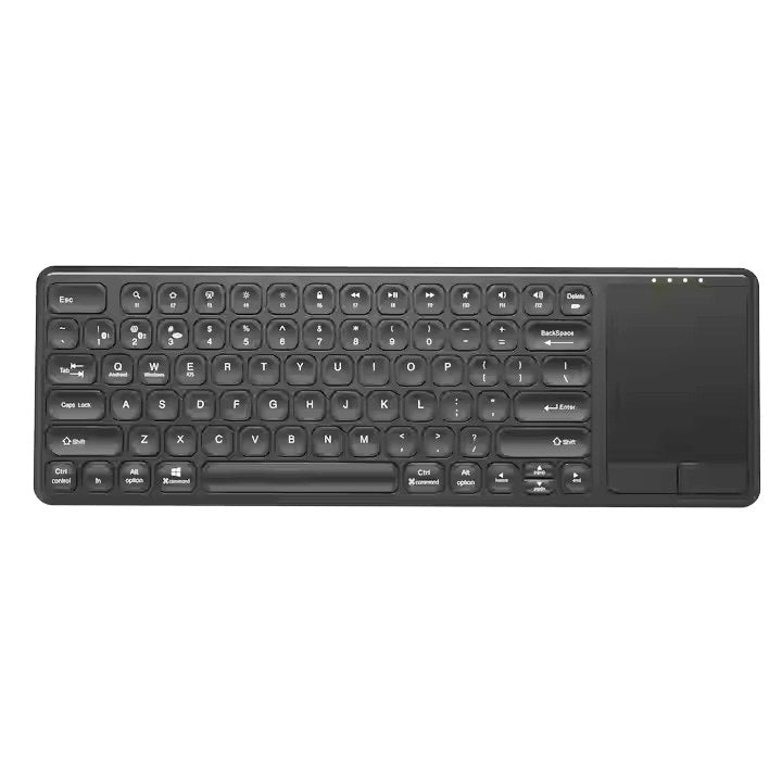 Ultrathin Bluetooth Keyboard with Integrated Touchpad Bowlift