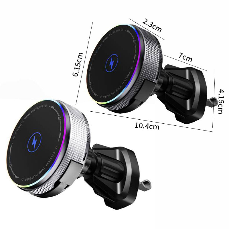 Unisex Magnetic Fast Charging Car Mount Bowlift