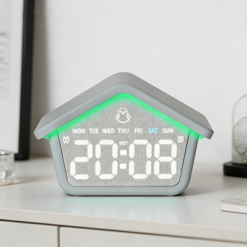 Digital Alarm Clock In House Design Bowlift