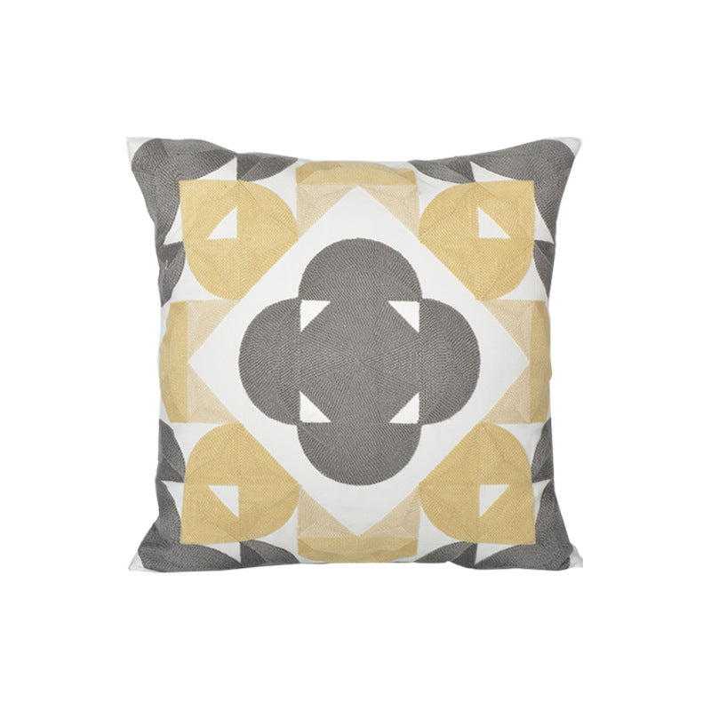 Geometric Pattern Decorative Throw Pillow