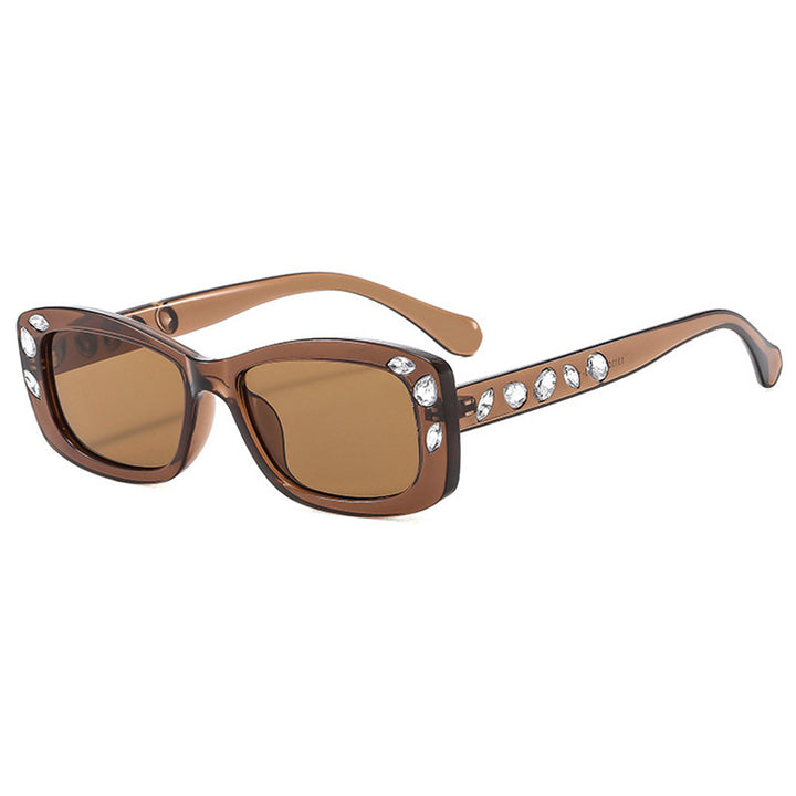 Ladies fashionable sunglasses with crystal embellishment Bowlift